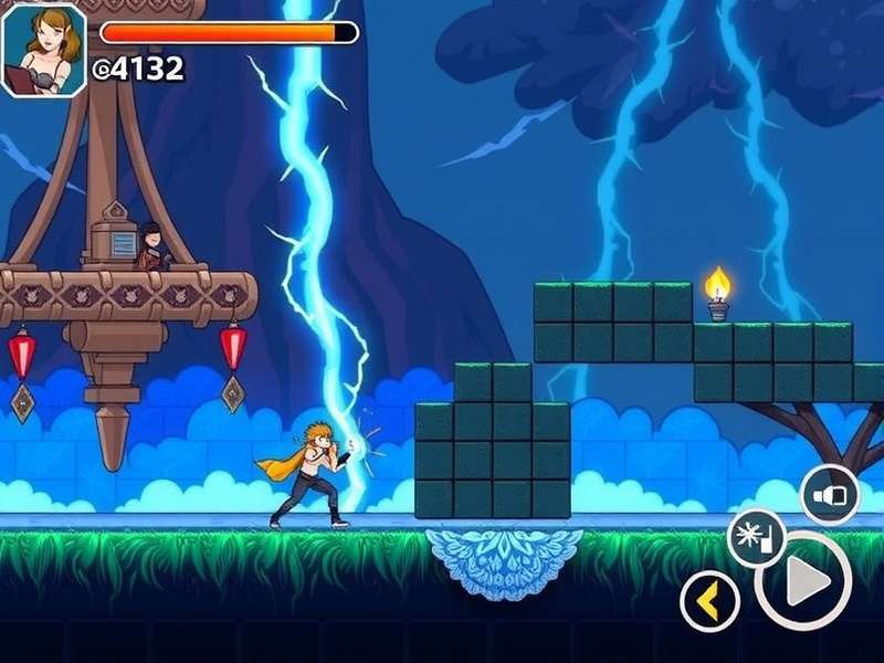 Lightning Ginger Charge gameplay screenshot